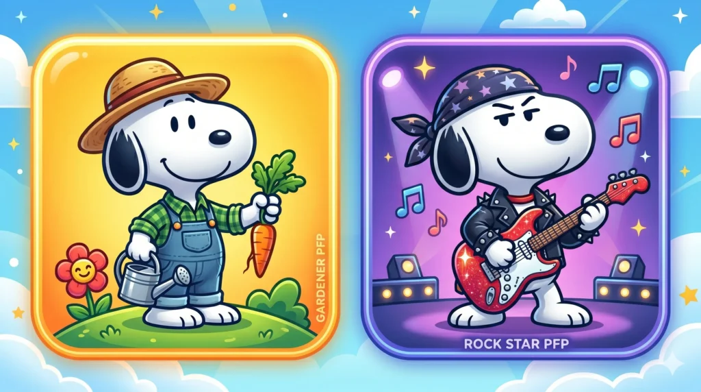 snoopy pfp